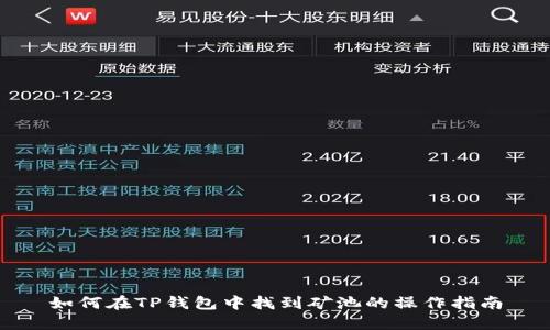 如何在TP钱包中找到矿池的操作指南